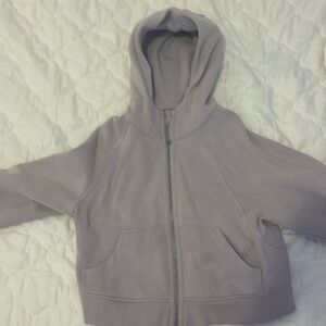 Lululemon scuba jacket, color is faint lavender it’s not on sale anymore on site